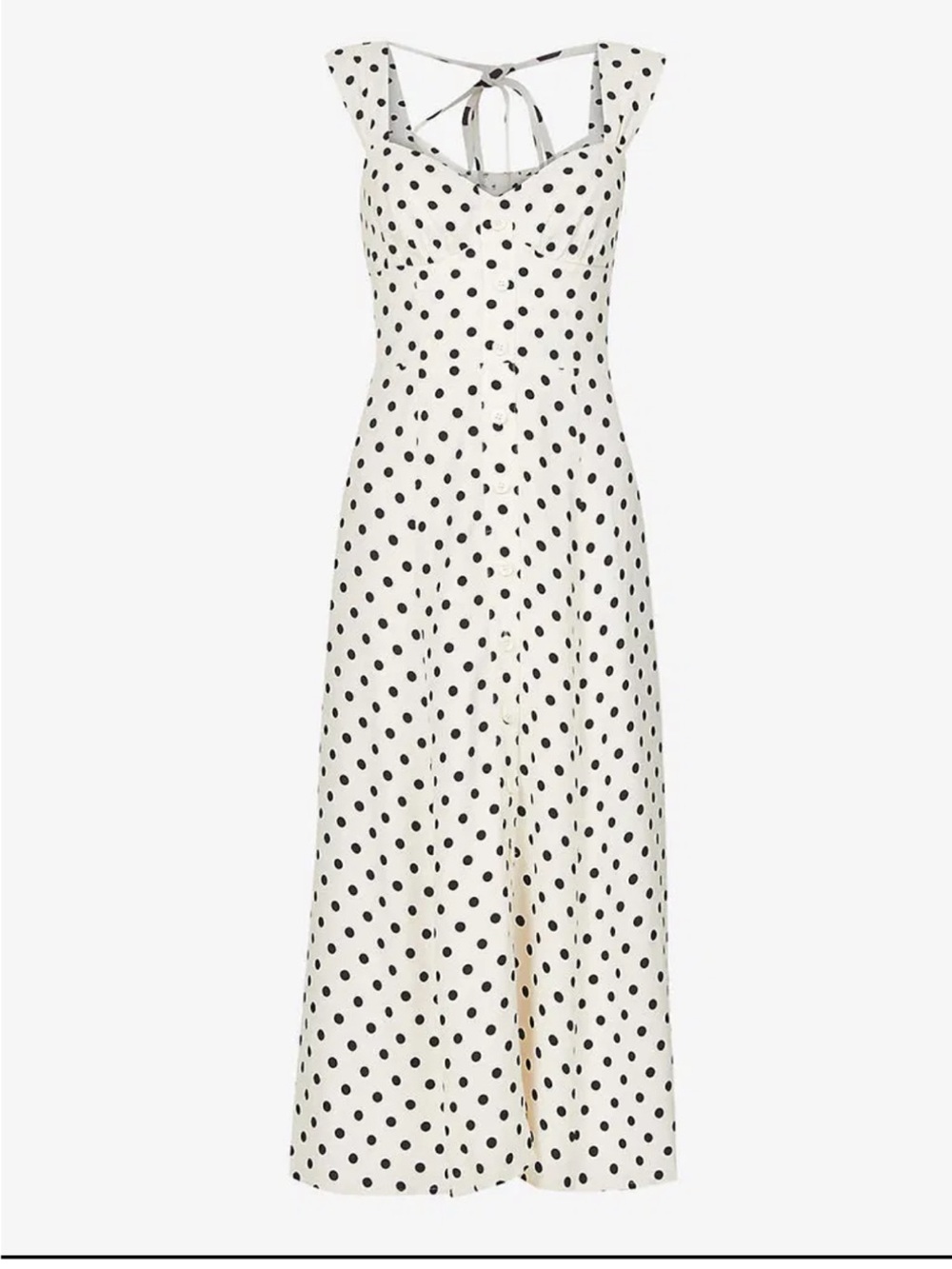 Reformation Reformation Tayler polka-dot midi dress
